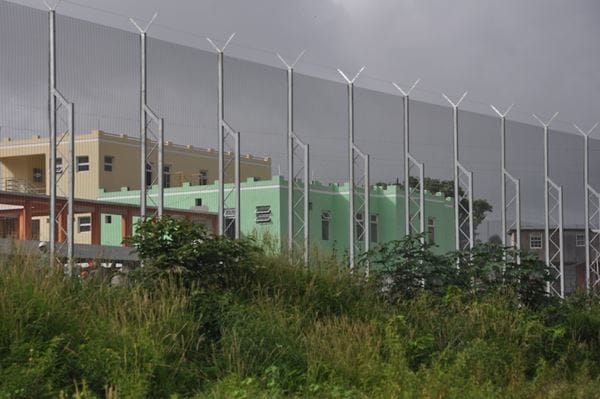 Prison security fencing