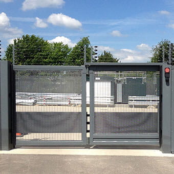 PAS 68 Bi Folding Speed Gate | Jacksons Security Fencing