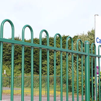 Bow Top Fencing and Gates | Jacksons Security Fencing