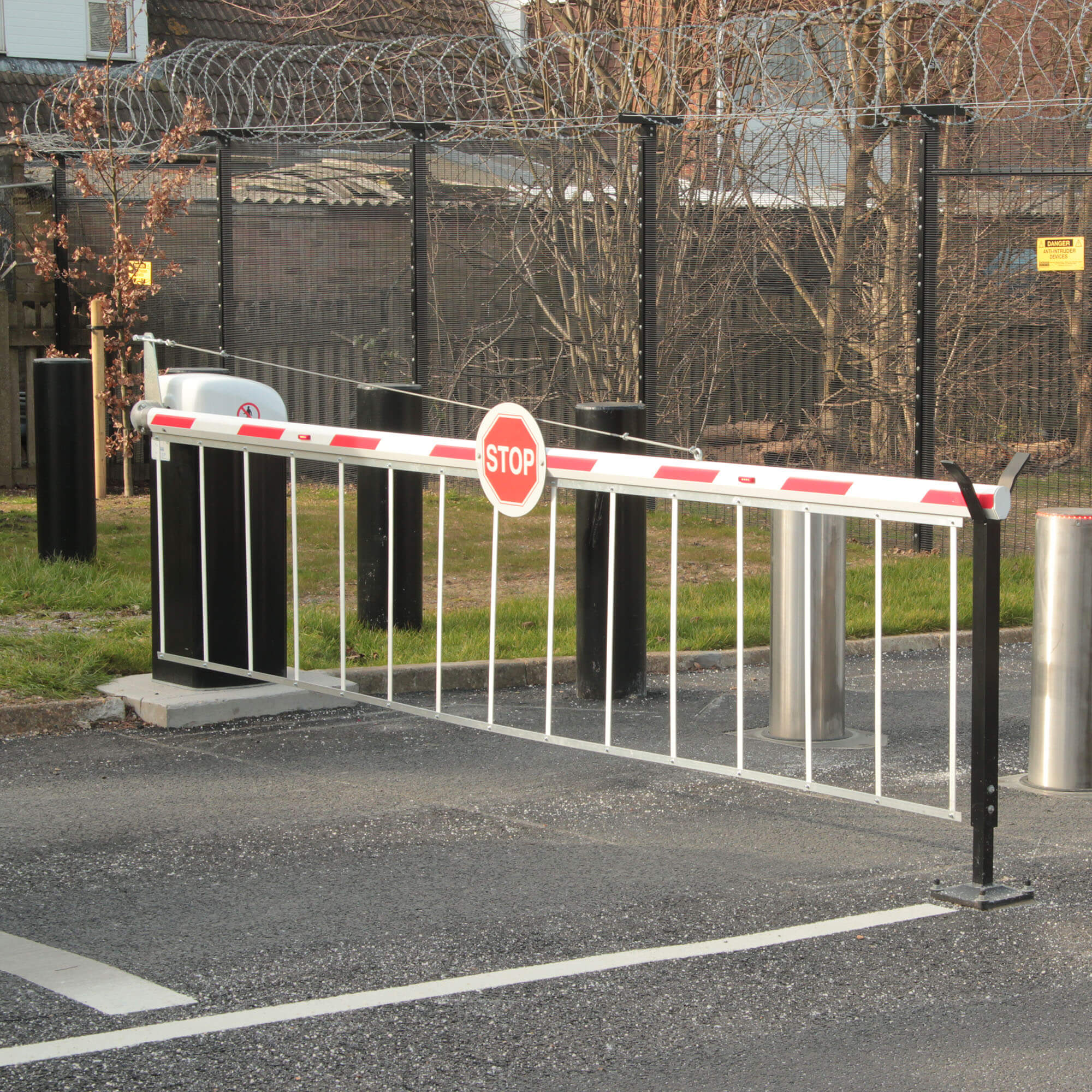 Parking control barriers