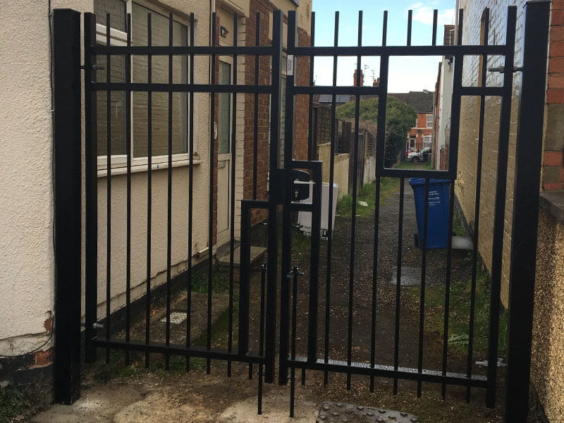 Alley Gates Alleyway Security Jacksons Security Fencing 1622