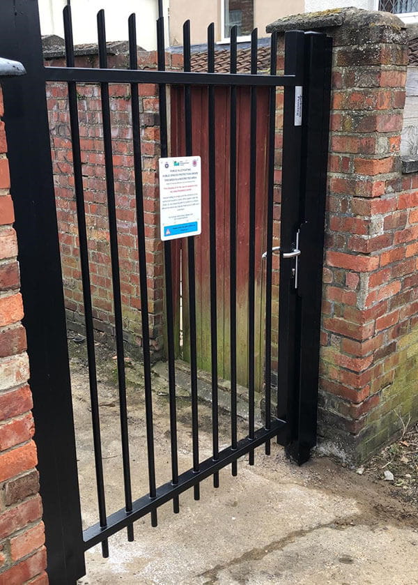 Alley Gates | Alleyway Security | Jacksons Security Fencing