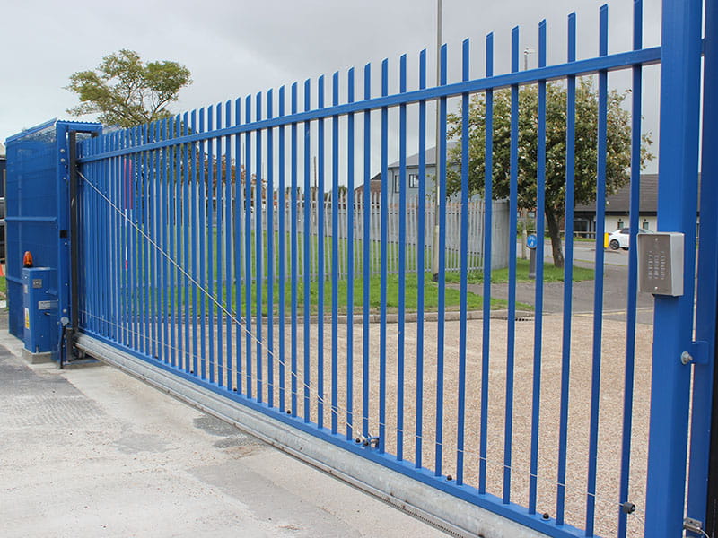 Vertical Bar Gates | Jacksons Security Fencing