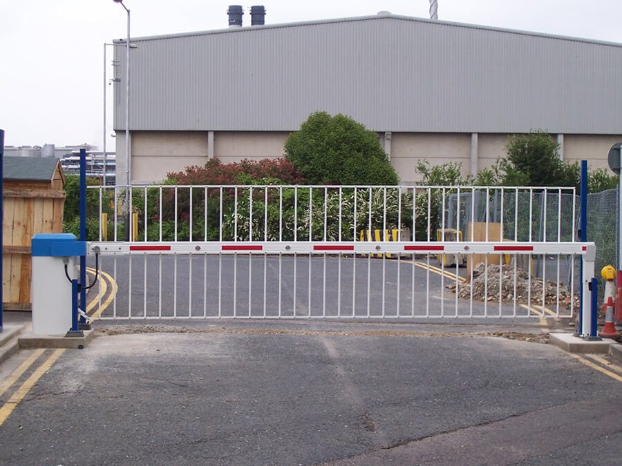 Automatic Rising Arm Barriers | Jacksons Security Fencing